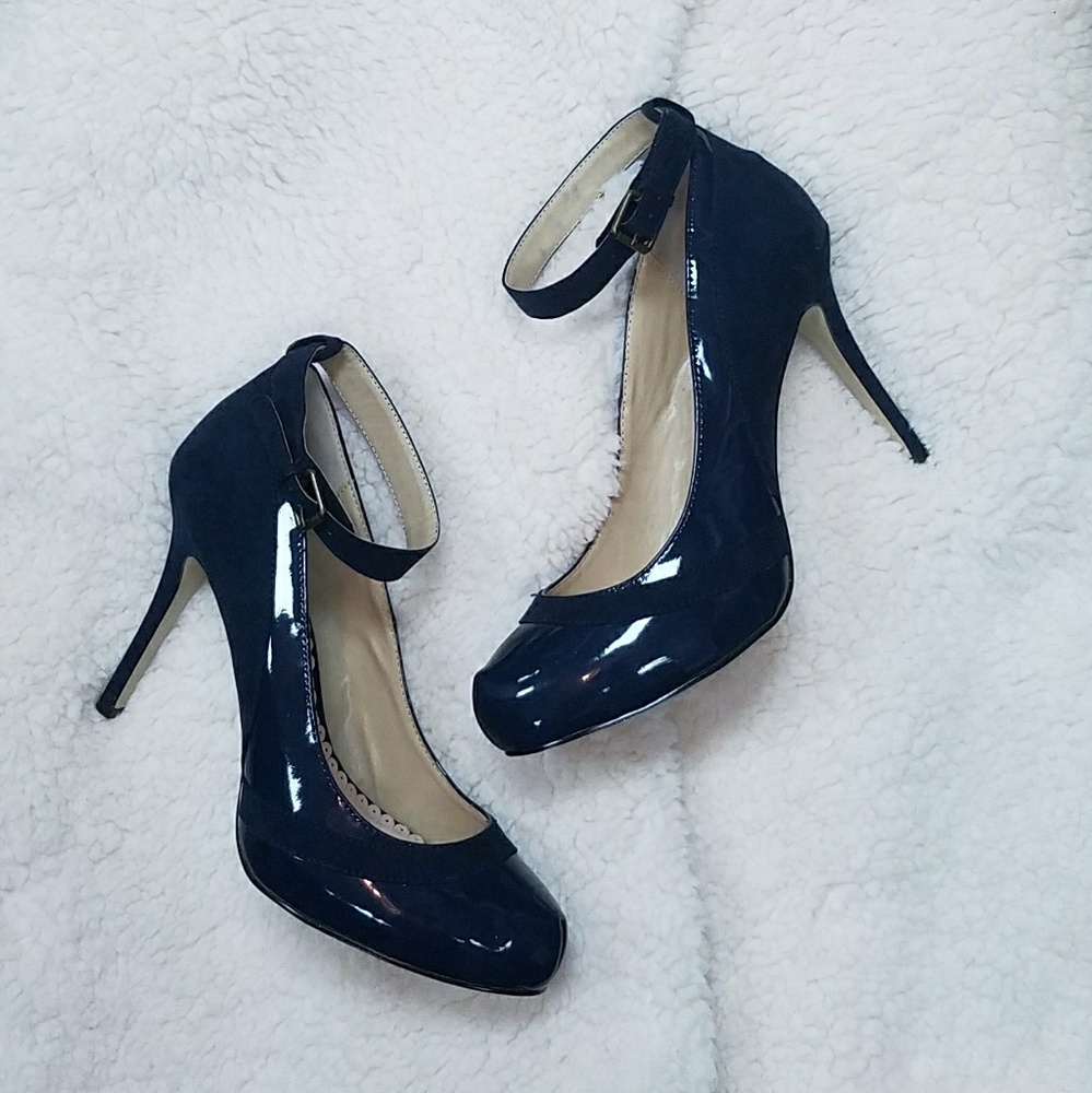 Madison Heels w/ ankle strap
